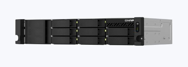 QNAP TS-864eU-RP-4G 8 Bay NAS Intel CeleronÂ® N5105/N5095 4-core 4GB DDR4 2xSlot Hot-swappable 2xGbE2.5 WOL 1xPCle3x2 2xUSB3.2 2U RP 3YR WYT