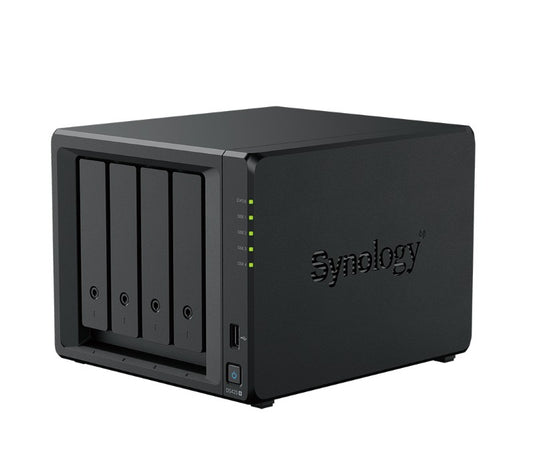 Synology DiskStation DS425+ NAS 4-Bay 3.5' Diskless, Intel Celeron J4125 1 x 1GbE + 1 x 2.5GbE, 2GB RAM, 2 x USB3.2, 3YW, Synology Drives Only