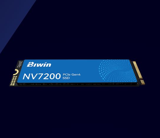 BIWIN NV7200-2TB -PCIe4.0 M.2 2280 up to up to 6300MB/s & 3100MB/s