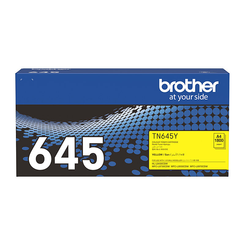 Brother Standard Yield Yellow Toner. Compatibel With HL-L8430CDW, MFC-L8730CDW