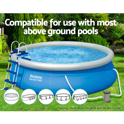 Bestway Pool Pump Cartridge Filter 330GPH 1249L/H Flowclear Filters Cleaner
