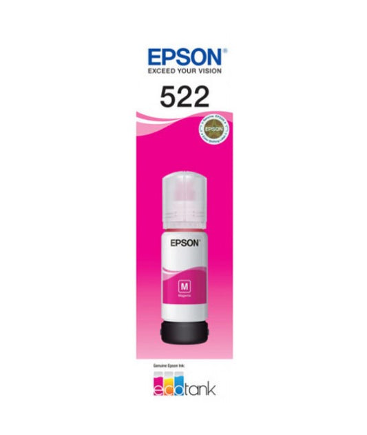 EPSON 522 MAGENTA INK BOTTLE FOR ECOTANK ET-2710