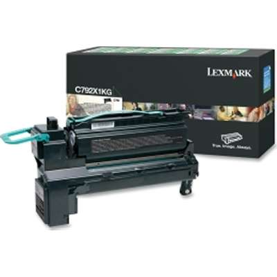 C792X1KG BLACK PREBATE TONER YIELD 20000 PAGES FOR C792