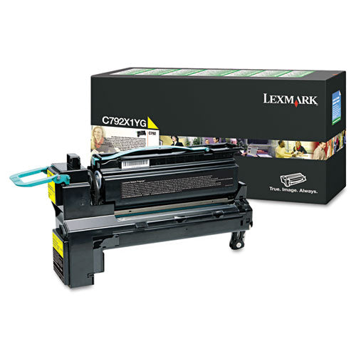 C792X1YG YELLOW PREBATE TONER YIELD 20000 PAGES C792