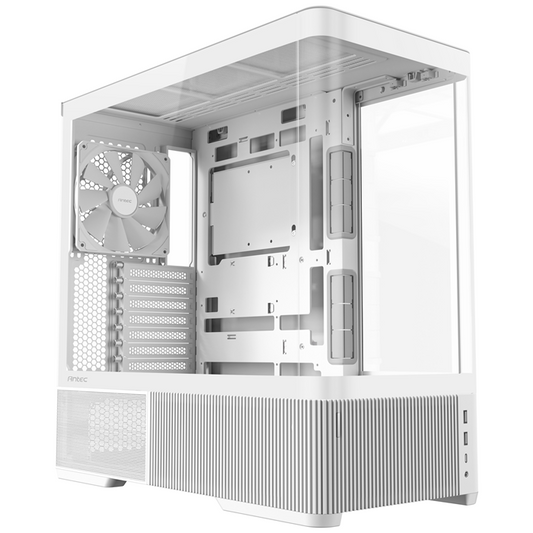 Antec C6 Curve AIR - White, ATX/mATX/ITX, steel/glass, 7 slots, 450mm GPU