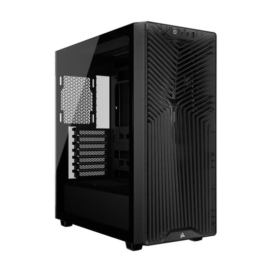 Corsair 3200D RS Mid-Tower PC Case - Smoke, ATX mATX ITX, TG panel, 400mm GPU