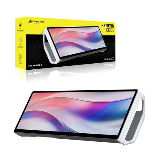 Corsair XENEON EDGE 14.5' LCD Touchscreen - White, 2560x720@60Hz, HDMI/USB-C