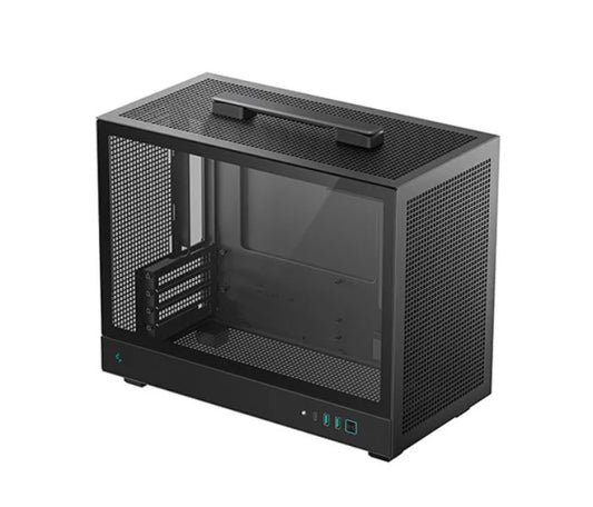 DeepCool CH160 PLUS Portable Micro-ATX Compact Case, USB3.0×2, Gen2 Type-C x1, Audio/Mic×1
