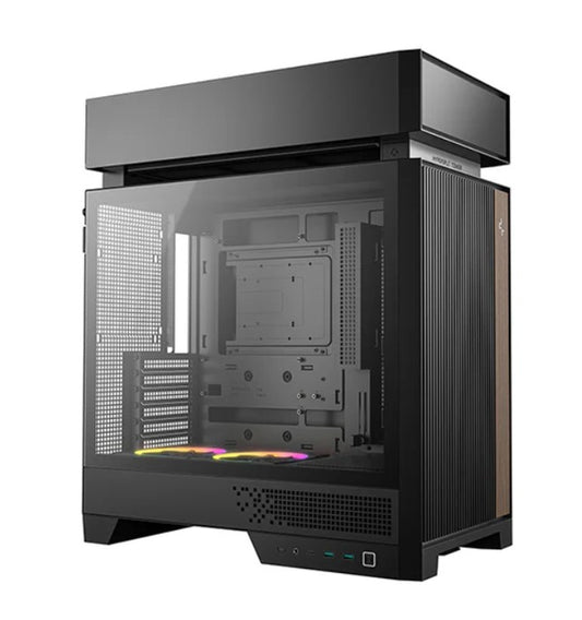 DeepCool CL660 Innovative Compartmentalized Optimized ATX Case. Pre-installed