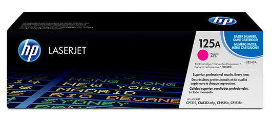 HP 125A MAGENTA TONER 1400 PAGE YIELD FOR CLJ CM1312 CP15XX