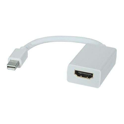 8ware Mini DisplayPort DP to HDMI Cable 20cm - 20 pins Male to Female 1080P