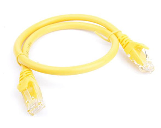 8Ware CAT6 Cable 0.25m - Yellow Premium RJ45 Ethernet Network LAN UTP Patch