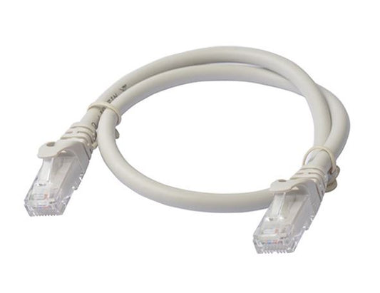 8Ware CAT6 Cable 0.5m - Grey Premium RJ45 Ethernet Network LAN UTP Patch Cord