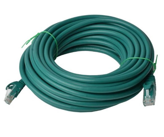 8Ware CAT6 Cable 15m - Green Premium RJ45 Ethernet Network LAN UTP Patch Cord
