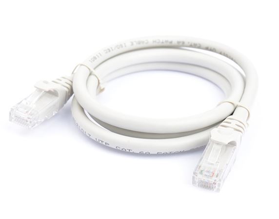 8Ware CAT6 Cable 1m - Grey Premium RJ45 Ethernet Network LAN UTP Patch Cord