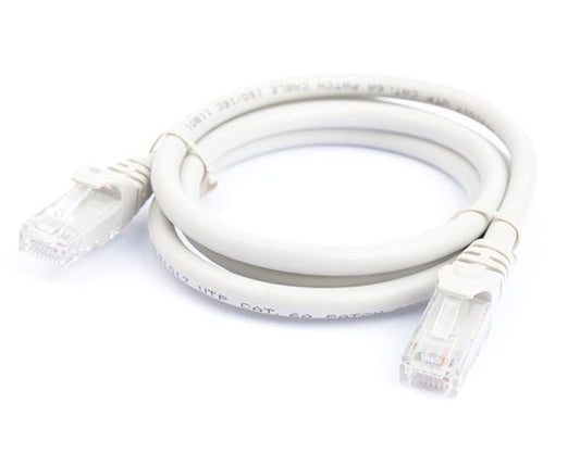 8Ware CAT6 Cable 1m - Grey Premium RJ45 Ethernet Network LAN UTP Patch Cord