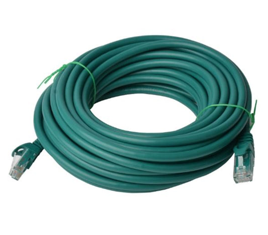 8Ware CAT6 Cable 30m - Green Premium RJ45 Ethernet Network LAN UTP Patch Cord