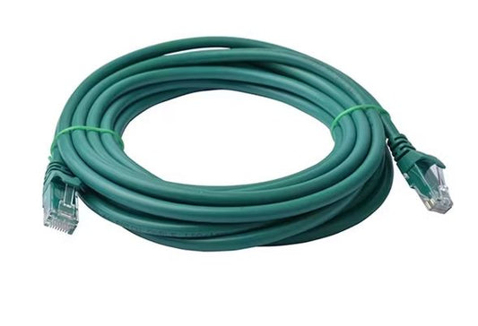 8Ware CAT6 Cable 3m - Green Premium RJ45 Ethernet Network LAN UTP Patch Cord