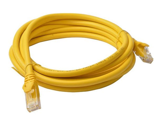 8Ware CAT6 Cable 3m - Yellow Premium RJ45 Ethernet Network LAN UTP Patch Cord