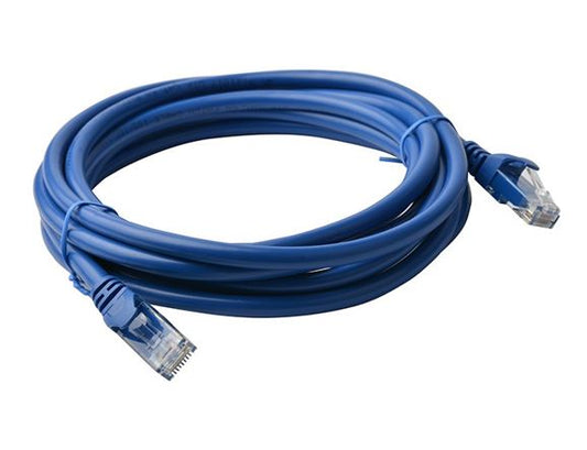 8ware CAT6 Cable 5m - Blue Premium RJ45 Ethernet Network LAN UTP Patch Cord