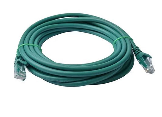 8ware CAT6 Cable 5m - Green Premium RJ45 Ethernet Network LAN UTP Patch Cord