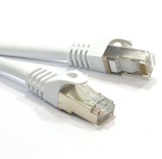 Astrotek CAT6A Shielded Cable 3m Grey/White Color 10GbE RJ45 Ethernet Network