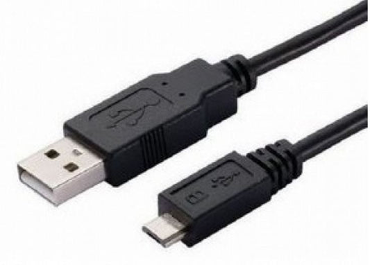 Astrotek USB to Micro USB Cable 2m - Type A Male to Micro Type B Male Black