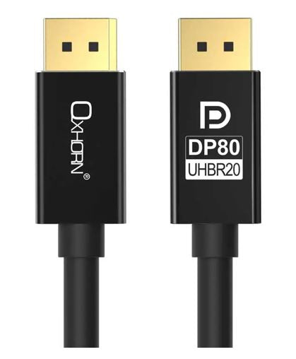 Astrotek Oxhorn 4K DisplayPort 2.1 DP80 Cable 5m Male to Male V2.1 16K@60Hz