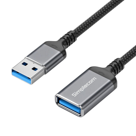 Simplecom CAU320 USB 3.0 Extension Cable USB-A Male to USB-A Female Nylon