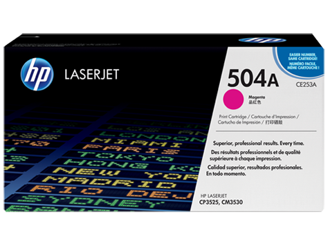 HP CE253A MAGENTA TONER 7000 PAGE YIELD FOR CP3520 CM3530