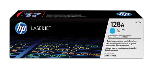 HP 128A CYAN TONER 1.3K FOR CLJ PRO CP1525 CM1415