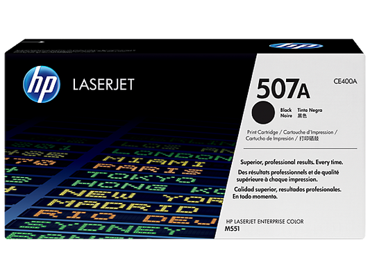 HP 507A BLACK TONER 5500 PAGE YIELD FOR M551