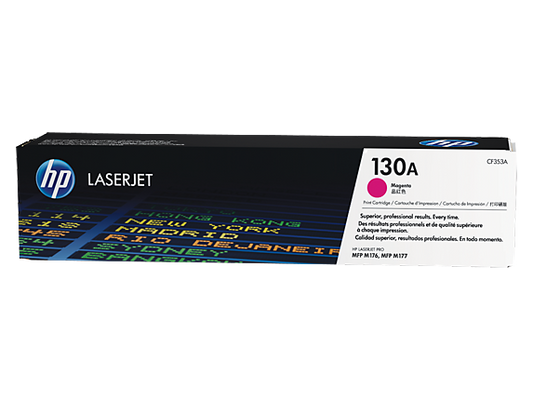 HP 130A MAGENTA LASERJET TONER CARTRIDGE-M153/M176/M177