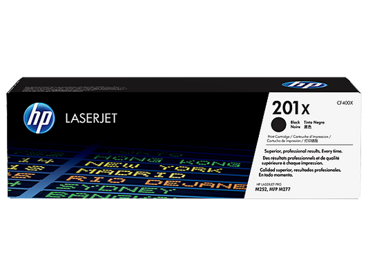 HP 201X BLACK LASERJET TONER CARTRIDGE