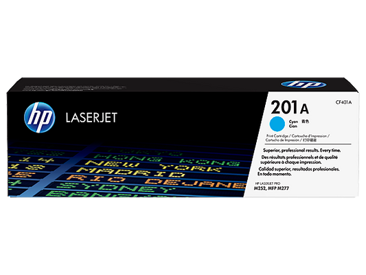 HP 201A CYAN LASERJET TONER CARTRIDGE