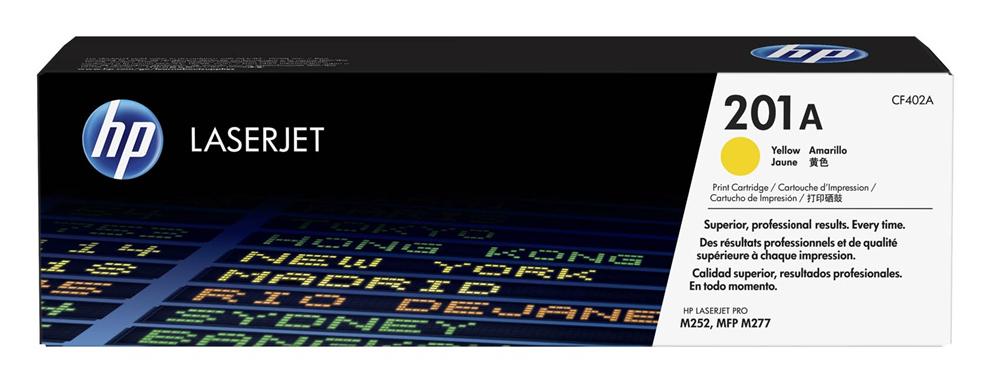 HP 201A YELLOW LASERJET TONER CARTRIDGE
