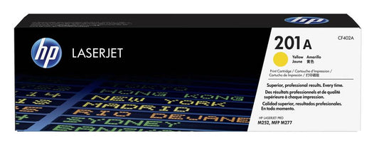 HP 201A YELLOW LASERJET TONER CARTRIDGE