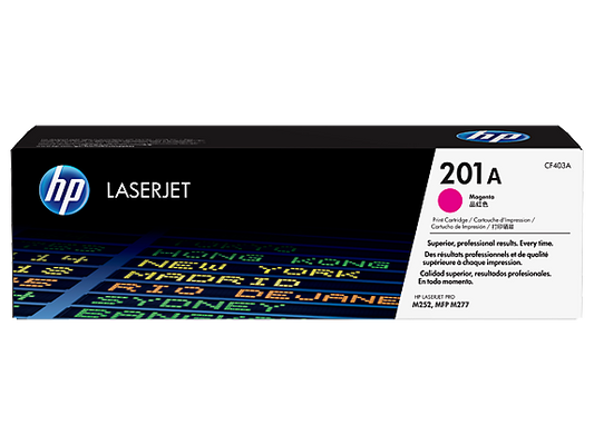 HP 201A MAGENTA LASERJET TONER CARTRIDGE
