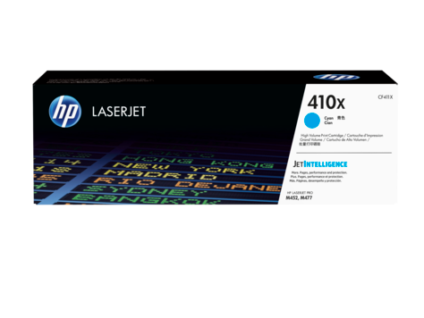 HP 410X CYAN LASERJET TONER CARTRIDGE 5K LJET M452/M477