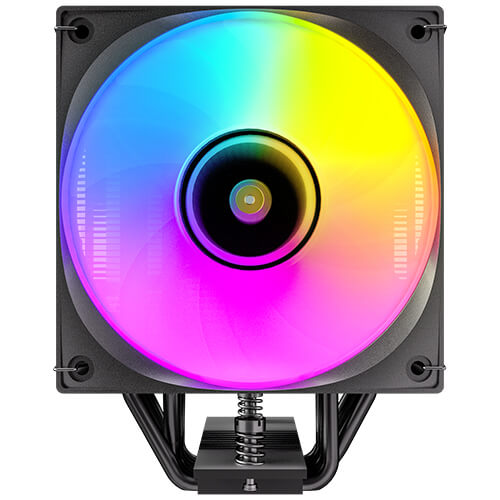 Antec F600 ARGB - Black, CPU Air Cooler, 6 Copper Heat Pipes, 120mm ARGB PWM