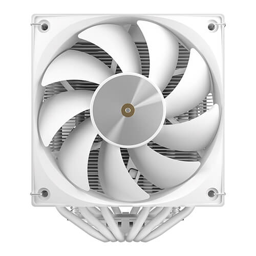 Antec F620 Digital Pro - White, Dual Tower CPU Cooler, Dual 120mm PWM Fans