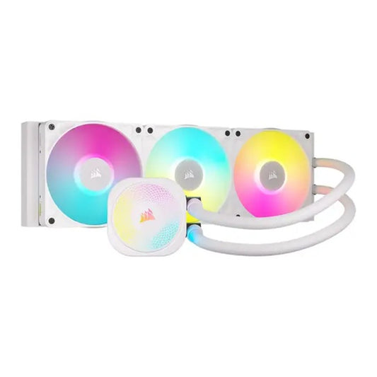 CORSAIR iCUE LINK TITAN II 360 RX RGB - White, 360mm AIO, FlowDrive Gen 2, RX