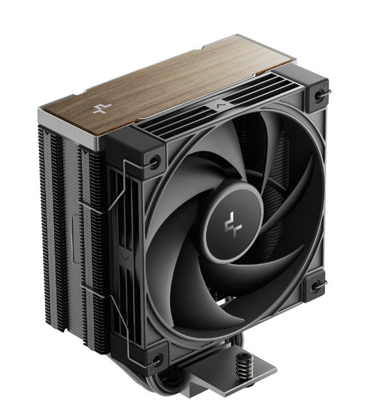 DeepCool AK400 G2 Wood Grain Top Cover CPU Cooler, 4 Heat Pipes, 4-pin PWM