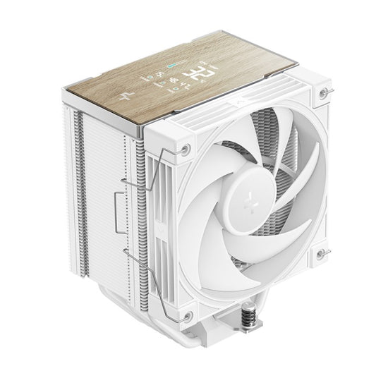 DeepCool AK700 DIGITAL WH AI Dynamic Adjustment CPU Cooler, Digital Display, 7