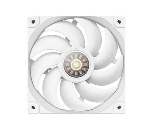 DeepCool FL12 White 120mm Unique ARGB Fans, Low Noise, 4-pin PWM, Fluid Dynamic Bearing, Addressable RGB LED