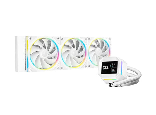 DeepCool LM360 ARGB Liquid Cooler Mini LCD Screen, 2.4' IPS, 320×240 Resolution