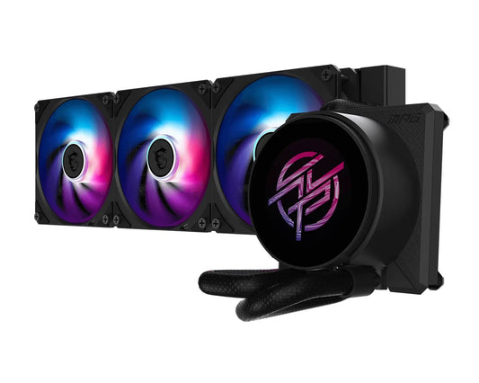 MSI MPG CORELIQUID P22 360 Black, 360mm AIO, 2.1' IPS LCD, 540x540, 3x120mm