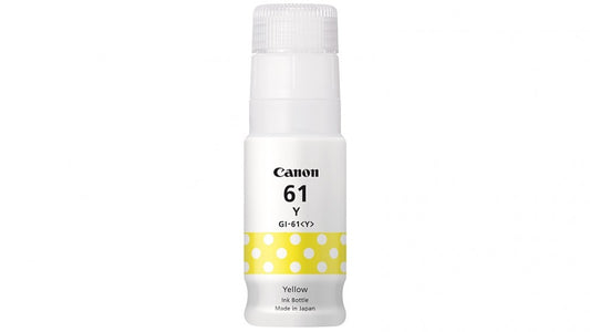 CANON GI61Y YELLOW INK BOTTLE FOR G3620 G3625 G3660 - 7.7K PAGE YIELD