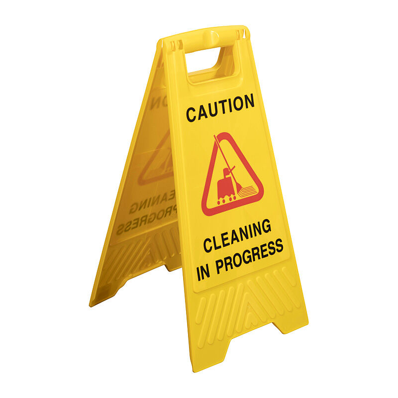 Cleanlink Clnlnk Sfty Sign Cleaning Ylw