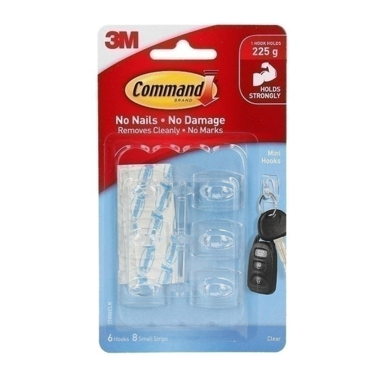 CMD Hook17006CLR Mini Pk6 Bx6